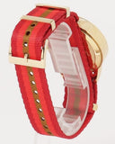 Buy Shop Tory Burch The Tory Chronograph White Dial Tri Tone NATO Strap Watch for Women - TBW1036 USA Online