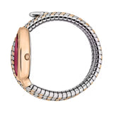 Buy Shop Just Cavalli Cosenza Red Dial Two Tone Steel Strap Watch for Women - JC1L232M0065 USA Online