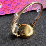 Buy Shop Tory Burch Riva Gold Dial Gold Steel Strap Watch for Women - TBW4029 USA Online