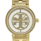 Buy Shop Tory Burch Reva Gold Dial Gold Steel Strap Watch for Women - TBW4011 USA Online