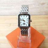 Buy Shop Tory Burch Robinson White Dial Silver Steel Strap Watch for Women - TBW1510 USA Online