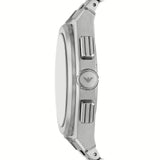 Buy Shop Emporio Armani Federico Chronograph Green Dial Silver Steel Strap Watch for Men - AR11640 USA Online