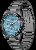 Buy Shop Hugo Boss Strike Chronograph Blue Dial Black Steel Strap Watch for Men - 1514242 USA Online