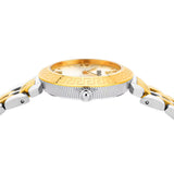Buy Shop Versace Daphnis White Dial Two Tone Steel Strap Watch for Women - VEOCA0324 USA Online