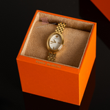 Buy Shop Tory Burch Oval White Dial Gold Steel Strap Watch for Women - TBW6032 USA Online