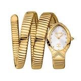 Buy Shop Just Cavalli Classico Lungo White Dial Gold Steel Strap Watch for Women - JC1L248M0025 USA Online