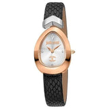 Buy Shop Just Cavalli Diversa Snake Silver Dial Black Leather Strap Watch for Women - JC1L321L0065 USA Online