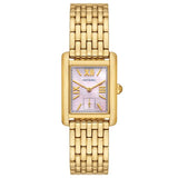 Buy Shop Tory Burch Eleanor Mother of Pearl Pink Dial Gold Steel Strap Watch for Women - TBW1077 USA Online