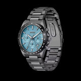 Buy Shop Hugo Boss Strike Chronograph Blue Dial Black Steel Strap Watch for Men - 1514242 USA Online