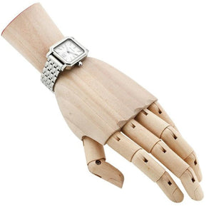 Buy Shop Tory Burch Robinson White Dial Silver Steel Strap Watch for Women - TBW1510 USA Online