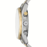 Buy Shop Emporio Armani Racer Chronograph Black Dial Two Tone Steel Strap Watch for Men - AR11678 USA Online