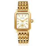 Buy Shop Tory Burch Robinson White Dial Gold Steel Strap Watch for Women - TBW1500 USA Online