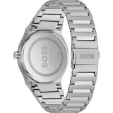 Buy Shop Hugo Boss Candor Green Dial Silver Steel Strap Watch for Men - 1514079 USA Online