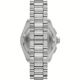 Buy Shop Emporio Armani Federico Chronograph Green Dial Silver Steel Strap Watch for Men - AR11640 USA Online