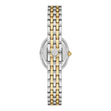 Buy Shop Tory Burch Oval White Dial Two Tone Steel Strap Watch for Women - TBW6033 USA Online