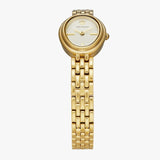 Buy Shop Tory Burch Oval White Dial Gold Steel Strap Watch for Women - TBW6032 USA Online