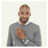 Buy Shop Hugo Boss Skytraveller Chronograph Blue Dial Two Tone Steel Strap Watch for Men - 1514247 USA Online