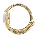 Buy Shop Just Cavalli Serpente Metallica White Dial Gold Steel Strap Watch for Women - JC1L208M0035 USA Online