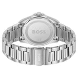 Buy Shop Hugo Boss Strike Black Dial Silver Steel Strap Watch for Men - 1514170 USA Online