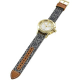 Buy Shop Tory Burch Classic Chronograph White Dial Grey Nylon Strap Watch for Women - TBW1035 USA Online