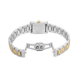 Buy Shop Emporio Armani Genni Crystals Silver Dial Two Tone Steel Strap Watch for Women - AR11704 USA Online
