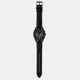 Buy Shop Emporio Armani Antonio Chronograph Black Dial Black Leather Strap Watch for Men - AR11583 USA Online