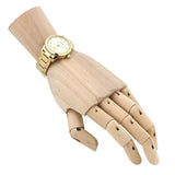 Buy Shop Tory Burch Collins White Dial Gold Steel Strap Watch for Women - TBW1300 USA Online