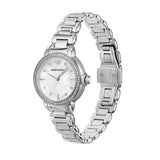 Buy Shop Emporio Armani Mia Mother of Pearl Dial Silver Steel Strap Watch for Women - AR11596 USA Online