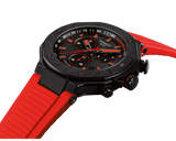 Buy Shop Tissot T Race Chronograph Black Dial Red Rubber Strap Watch for Men - T141.417.37.061.01 USA Online