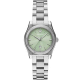 Buy Shop Emporio Armani Federica Mint Green Dial Silver Steel Strap Watch for Women - AR11656 USA Online