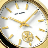 Buy Shop Tory Burch Collins White Dial Gold Steel Strap Watch for Women - TBW1300 USA Online