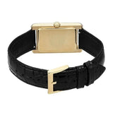 Buy Shop Emporio Armani Gino Black Dial Black Leather Strap Watch for Men - AR11666 USA Online