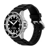 Buy Shop Emporio Armani Sea Explorer Black Dial Black Silicone Strap Watch for Men - AR60086 USA Online