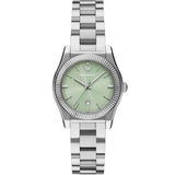 Buy Shop Emporio Armani Federica Mint Green Dial Silver Steel Strap Watch for Women - AR11656 USA Online
