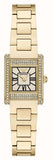 Buy Shop Emporio Armani Genni Crystals Gold Dial Gold Steel Strap Watch for Women - AR11663 USA Online