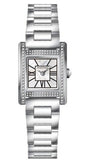 Buy Shop Emporio Armani Genni Analog Mother of Pearl Dial Silver Steel Strap Watch for Women - AR11662 USA Online