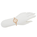 Buy Shop Tory Burch Riva Rose Gold Dial Rose Gold Steel Strap Watch for Women - TBW4037 USA Online