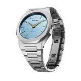 Buy Shop D1 Milano Ultra Thin Blue Dial Silver Steel Strap Watch for Women - D1-UTBL17 USA Online