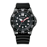 Buy Shop Citizen Mechanical Automatic Black Dial Black Rubber Strap Watch for Men - NJ0125-11E USA Online