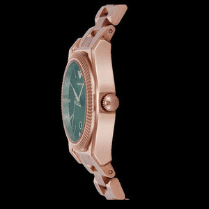 Buy Shop Emporio Armani Federica Analog Green Dial Rose Gold Steel Strap Watch for Women - AR11639 USA Online