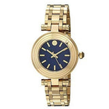 Buy Shop Tory Burch Classic T Black Dial Gold Steel Strap Watch for Women - TBW9010 USA Online