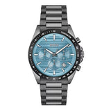 Buy Shop Hugo Boss Strike Chronograph Blue Dial Black Steel Strap Watch for Men - 1514242 USA Online