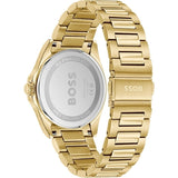 Buy Shop Hugo Boss Strike Blue Dial Gold Steel Strap Watch for Men - 1514172 USA Online