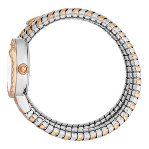Buy Shop Just Cavalli Enchanting Silver Dial Two Tone Steel Strap Watch for Women - JC1L302M0065 USA Online