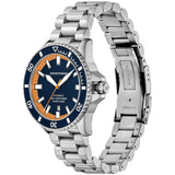 Buy Shop Emporio Armani Sea Explorer Blue Dial Silver Steel Strap Watch for Men - AR60090 USA Online