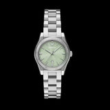 Buy Shop Emporio Armani Federica Mint Green Dial Silver Steel Strap Watch for Women - AR11656 USA Online