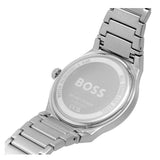 Buy Shop Hugo Boss Candor Green Dial Silver Steel Strap Watch for Men - 1514079 USA Online