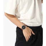 Buy Shop Hugo Boss Skytraveller Chronograph Black Dial Blue Leather Strap Watch for Men - 1514161 USA Online