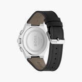 Buy Shop Hugo Boss Taper Chronograph Black Dial Black Leather Strap Watch for Men - 1514085 USA Online
