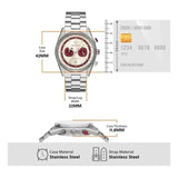 Buy Shop Emporio Armani Racer Chronograph White Dial Silver Steel Strap Watch for Men - AR11645 USA Online